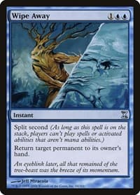 Wipe Away - Time Spiral - Magic: The Gathering card