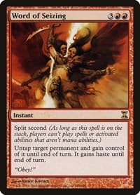 Word of Seizing - Time Spiral - Magic: The Gathering card