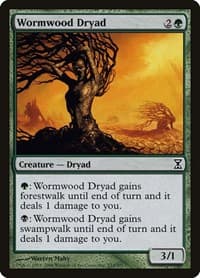 Wormwood Dryad - Time Spiral - Magic: The Gathering card