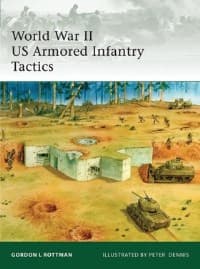 World War II US Armored Infantry Tactics - Osprey Books - Books card