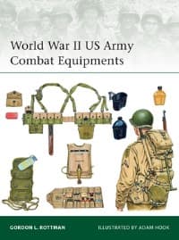 World War II US Army Combat Equipments - Osprey Books - Books card