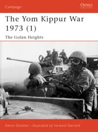 Yom Kippur War 1973 (1): The Golan Heights - Osprey Books - Books card