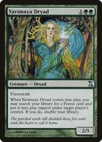 Yavimaya Dryad - Time Spiral - Magic: The Gathering card