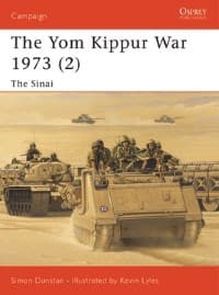Yom Kippur War 1973 (2): The Sinai - Osprey Books - Books card