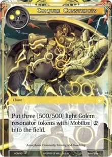 Conjure Constructs - Ancient Nights - Force of Will card