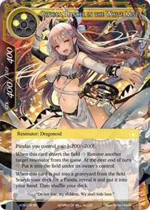 Orphica, Dancer in the White Mist - Ancient Nights - Force of Will card