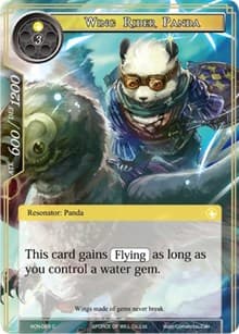 Wing Rider Panda - Ancient Nights - Force of Will card
