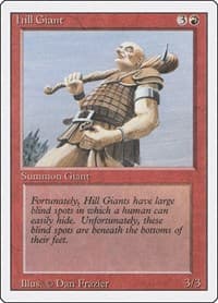 Hill Giant - Revised Edition - Magic: The Gathering card