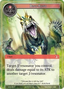Dino-Rush - Ancient Nights - Force of Will card