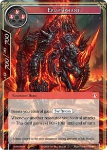 Eruptiphant - Ancient Nights - Force of Will card