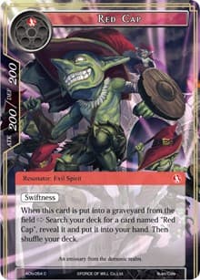 Red Cap - Ancient Nights - Force of Will card