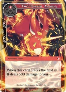 Two-Horned Almiraj - Ancient Nights - Force of Will card