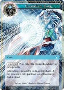 Cleansing Rain - Ancient Nights - Force of Will card