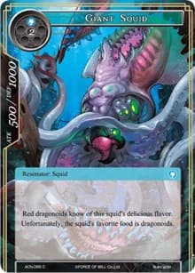 Giant Squid - Ancient Nights - Force of Will card