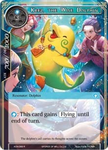 Keez, the Wise Dolphin - Ancient Nights - Force of Will card