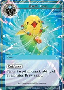 Keez's Call - Ancient Nights - Force of Will card
