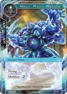 Magic Water Warrior - Ancient Nights - Force of Will card
