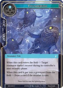 Thunderfish - Ancient Nights - Force of Will card