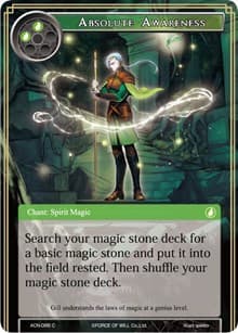 Absolute Awareness - Ancient Nights - Force of Will card