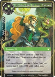 Commander of the Crowd - Ancient Nights - Force of Will card