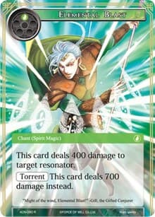 Elemental Blast - Ancient Nights - Force of Will card