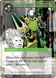 Faerur's Escort - Ancient Nights - Force of Will card