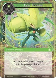Leaf Fighter - Ancient Nights - Force of Will card