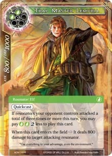 Trap Master Lemuria - Ancient Nights - Force of Will card