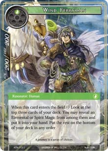 Wind Ferryman - Ancient Nights - Force of Will card