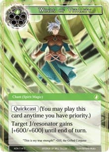 Winds of Vitality - Ancient Nights - Force of Will card