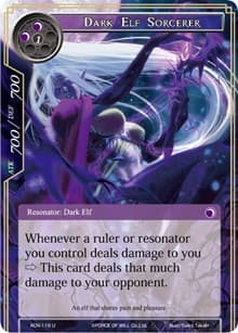 Dark Elf Sorcerer - Ancient Nights - Force of Will card