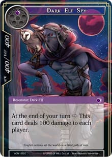 Dark Elf Spy - Ancient Nights - Force of Will card