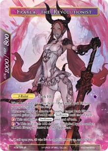 Frayla // Frayla, the Revolutionist - Ancient Nights - Force of Will card