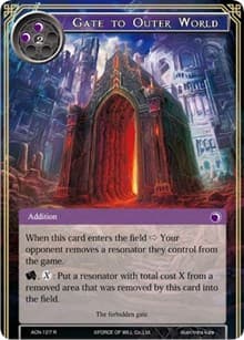 Gate to Outer World - Ancient Nights - Force of Will card
