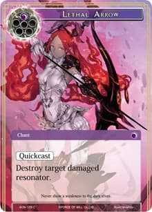 Lethal Arrow - Ancient Nights - Force of Will card