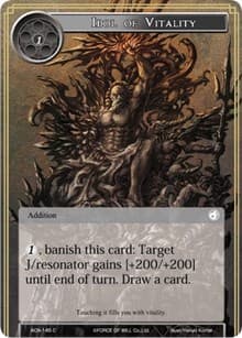 Idol of Vitality - Ancient Nights - Force of Will card