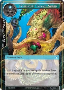 [Variant] Giant Squid - Ancient Nights - Force of Will card