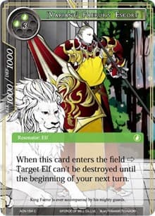 [Variant] Faerur's Escort - Ancient Nights - Force of Will card