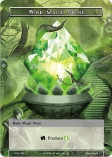 Wind Magic Stone - Ancient Nights - Force of Will card