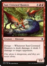 Sun-Crowned Hunters - Ixalan - Magic: The Gathering card