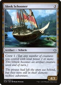 Sleek Schooner - Ixalan - Magic: The Gathering card