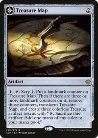 Treasure Map - Ixalan - Magic: The Gathering card