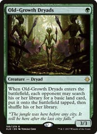 Old-Growth Dryads - Ixalan - Magic: The Gathering card