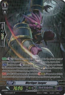 Wertiger Jaeger (SP) - G-BT11: Demonic Advent - Cardfight Vanguard card