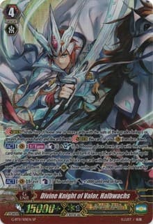 Divine Knight of Valor, Halbwachs (SP) - G-BT11: Demonic Advent - Cardfight Vanguard card