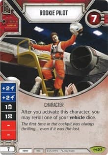 Rookie Pilot - Empire at War - Star Wars: Destiny card