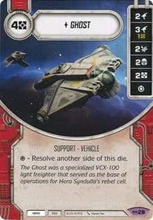 Ghost (Card Only) - Empire at War - Star Wars: Destiny card