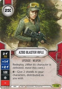 A280 Blaster Rifle (Card Only) - Empire at War - Star Wars: Destiny card