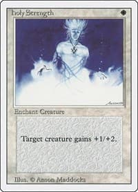 Holy Strength - Revised Edition - Magic: The Gathering card