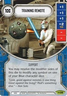 Training Remote - Empire at War - Star Wars: Destiny card